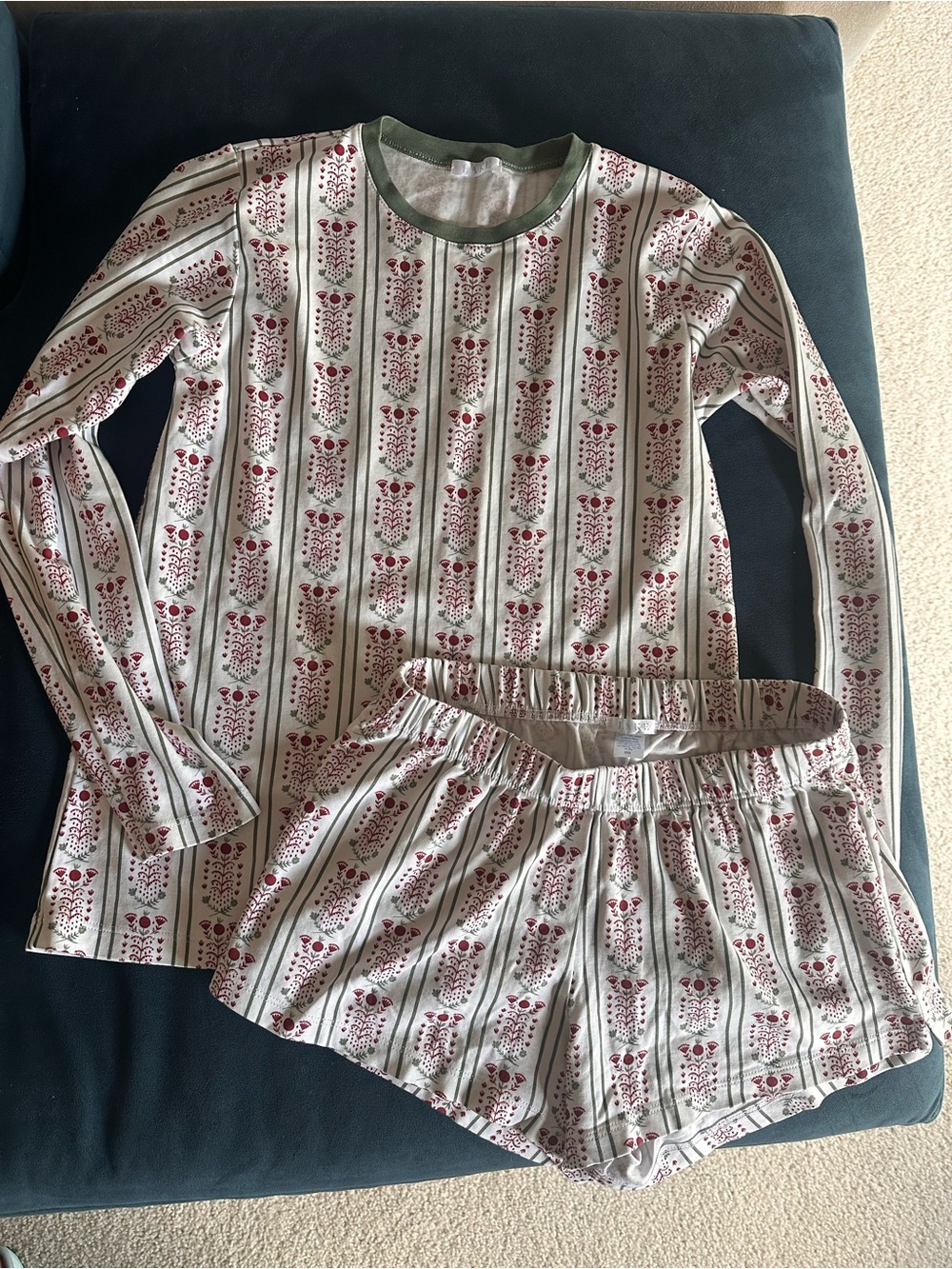 Lake pajama set in Scarlet Antoinette size XXS! - Picture 2 of 4
